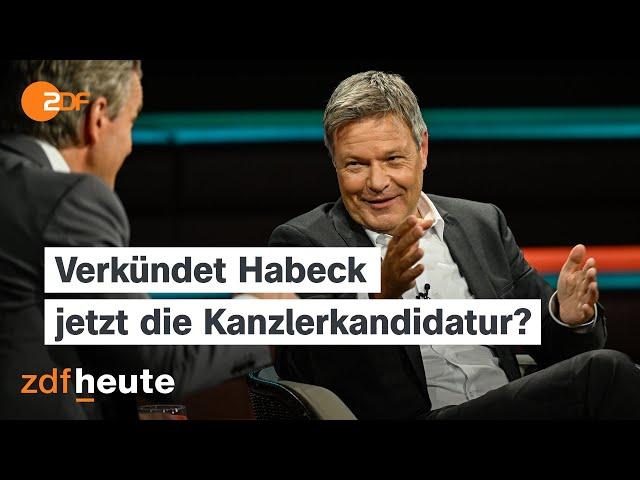 Neuwahlen: Wird Vize-Kanzler Habeck Kanzlerkandidat der Grünen? | Markus Lanz vom 07. November 2024