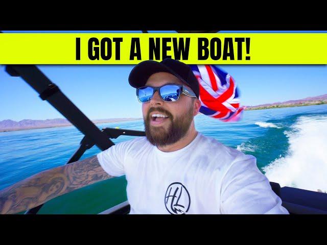 TAKING DELIVERY OF MY NEW BOAT!