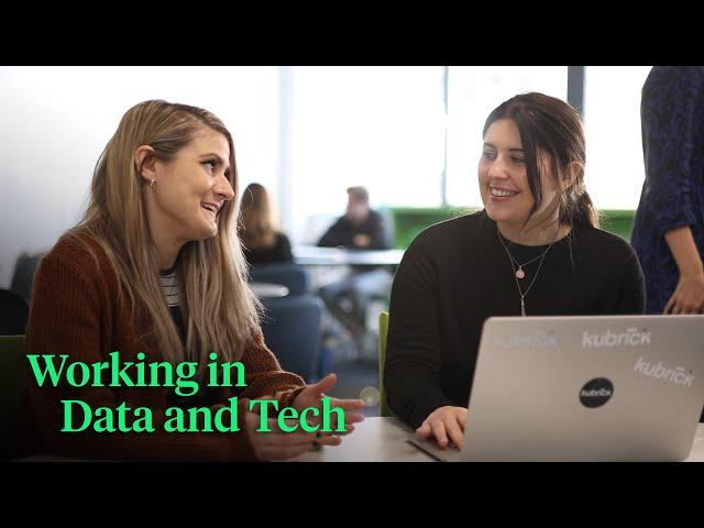 Working in Data and Tech