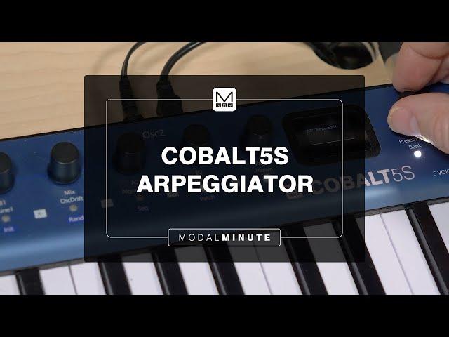 Modal Minute #50 – COBALT5S Arpeggiator