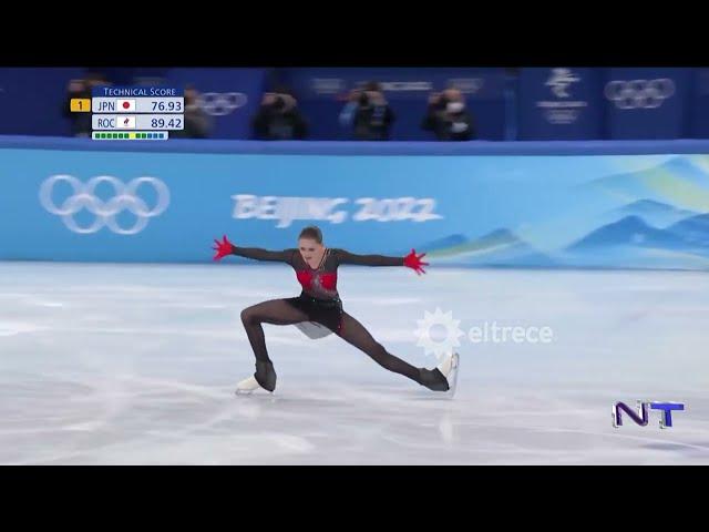 Con 15 años hizo un salto cuádruple histórico en patinaje sobre hielo: Así ganó la medalla de Oro