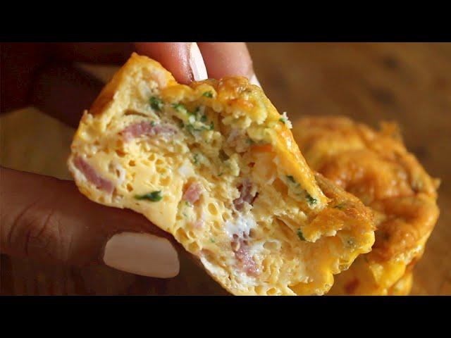 BACON & EGG BREAKFAST MUFFINS  LOW CARB/KETO