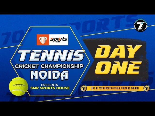 DAY 1 TENNIS CRICKET CHAMPIONSHIP 2024 NOIDA