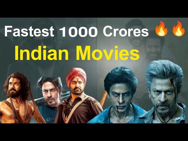 Fastest 1000 Crore Collected Indian Movies | nomadic cinema |