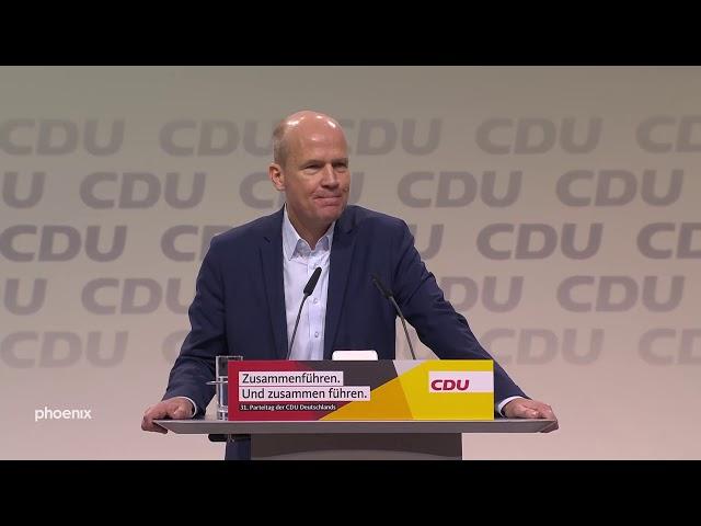 Rede Ralph Brinkhaus auf dem CDU-Parteitag am 08.12.18