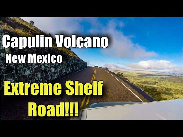 EXTREME SHELF ROAD! Capulin Volcano National Monument