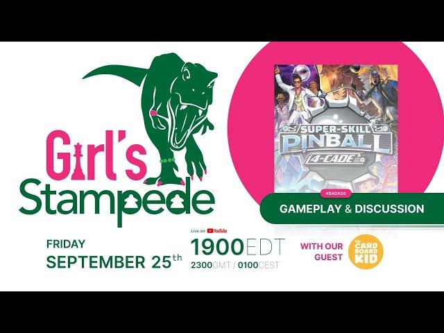 Girls Stampede with The Cardboard Kid & Geoff Engelstein!