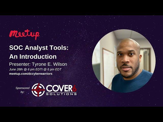 SOC Analyst Tools: An Introduction