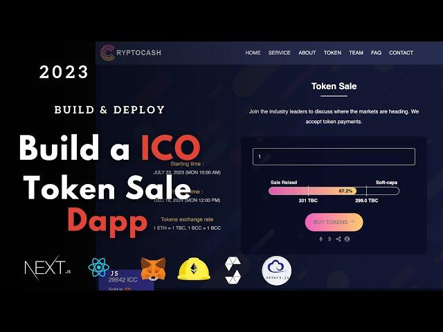 Token Sale Dapp Project for Beginner To Advance Blockchain Developer | Launch Your Own ICO Dapp