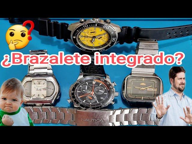 ¿Es conveniente un reloj con brazalete integrado?