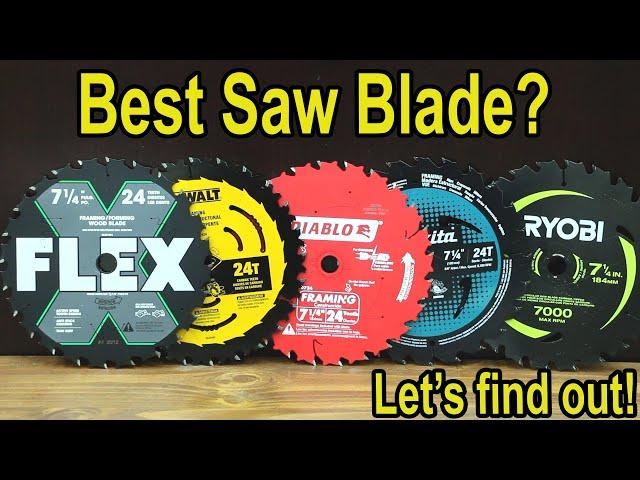 Best Circular Saw Blade? FLEX, Diablo, Milwaukee, Makita, Bosch, Ryobi, Irwin, Spyder, SKIL, Norske