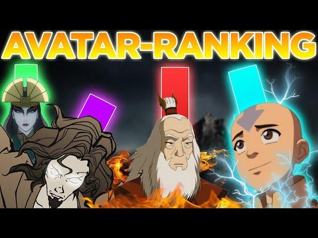 Avatar Power Ranking (Ohne Avatar-Zustand) | Avatar - Der Herr der Elemente (Deutsch)