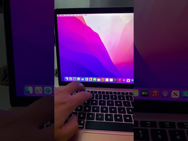 How to take a screenshot on a MacBook