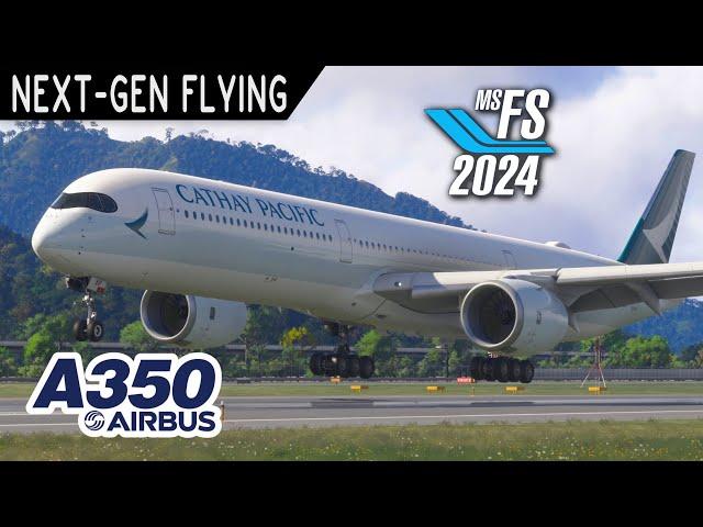 Wild Approach! – Cathay Pacific A350-1000 into Hong Kong – MSFS 2024 – Beyond ATC