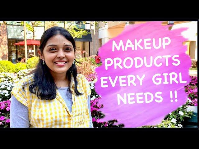 MAKEUP PRODUCT EVERY GIRL NEEDS | BEST FOUNDATION CONCEALERS AND MORE..