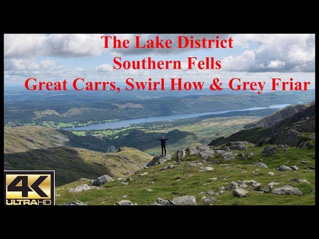 Great Carrs, Swirl How & Grey Friar. Lake District 8th August 2019