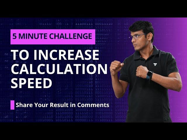 5 minute challenge for Fast Mathematics in IOQM and JEE | Prashant Jain #calculation