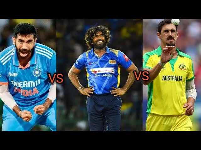 Who Is The King Of Yorker ? Lasith Malinga | Mitchell Starc | Jasprit Bumrah #cricket