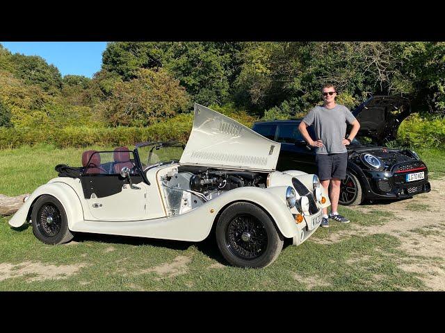 Morgan Plus 4 vs. MINI JCW - Two cars, one engine.