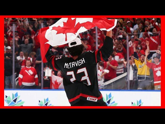 Mason McTavish 2022 World Juniors Highlights