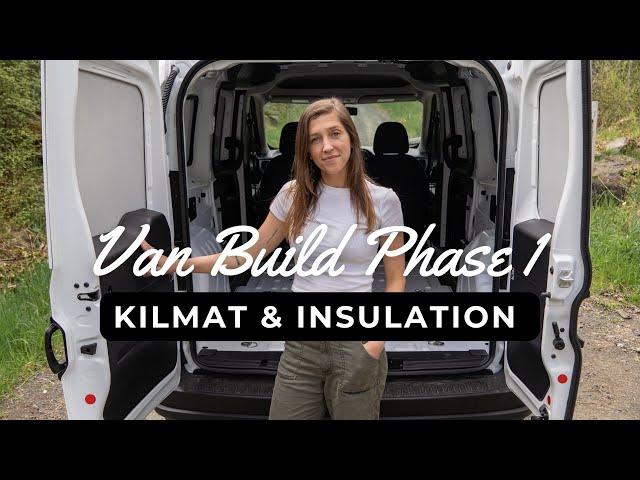 VAN BUILD PHASE 1 - Ram Promaster City | Kilmat and Insulation (Havelock Wool)