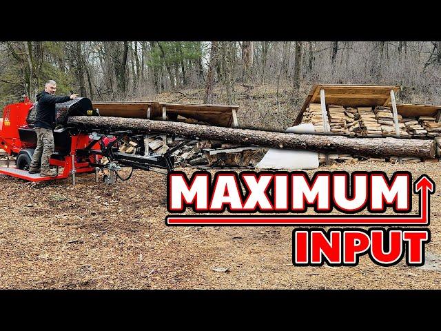 Maximizing Efficiency - Processing Long Logs with the Japa 365 Firewood Processor