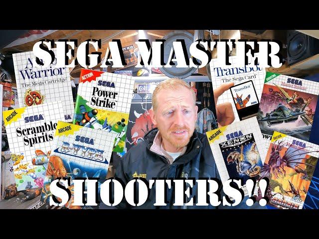 Sega Mass Shooting!! All the Master System SHMUPS!!