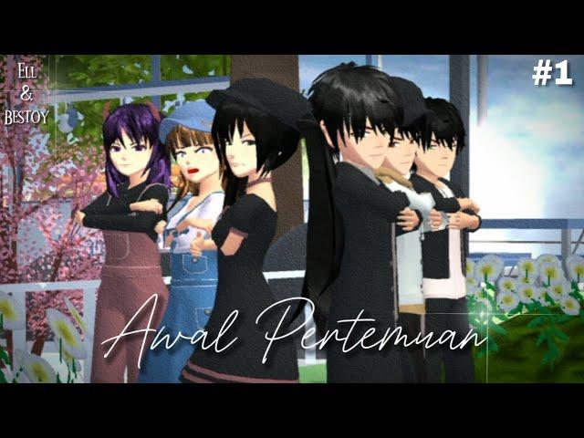 Ell&Bestoy#1||Awal Pertemanan||Sakura School Simulator