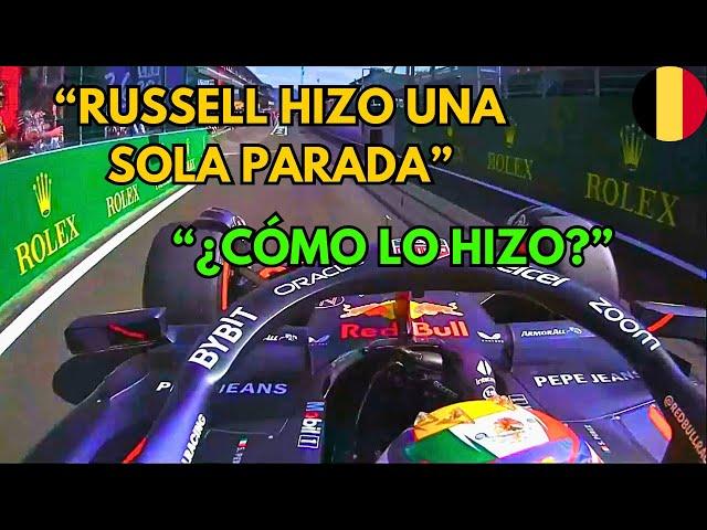 TEAM RADIO de CHECO PÉREZ Post Carrera | Gran Premio Bélgica 2024