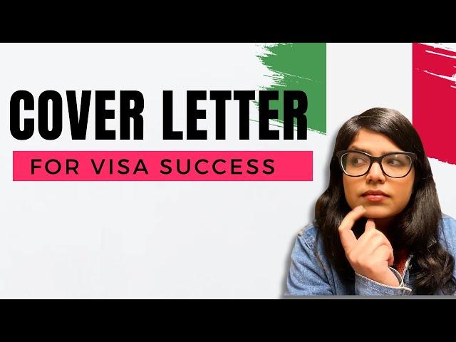 This Cover letter will impress Visa officer- Study in Italy - The Italian Diaries