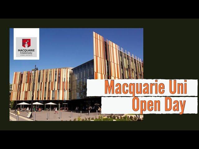  Macquarie Uni Open Day 2025 | Campus Vibes  | 24 Feb 2025 | Sydney, Australia