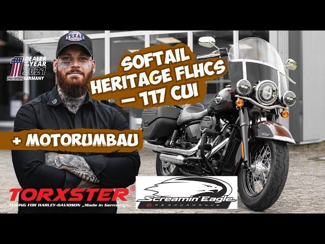 Diese H-D Softail Heritage mit Torxster-Umbau lässt alle anderen alt aussehen!