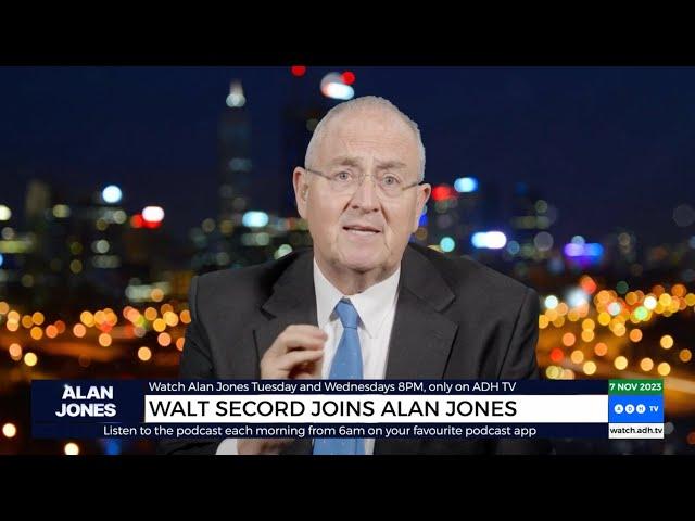 "Hamas is a genocidal movement" - Alan Jones editorial and Walt Secord interview on ADH-TV
