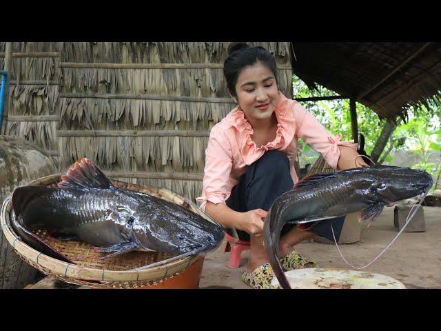 Countryside Life TV: Healthy big river fish cooking / Have you ever cooked this river fish?