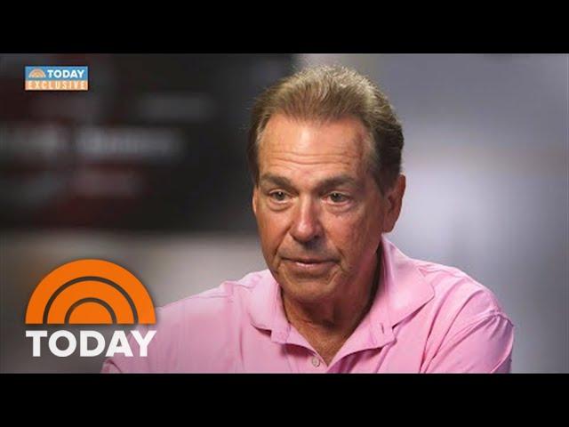 How Coach Nick Saban Helps Athletes Manage Pressure, Mental Health