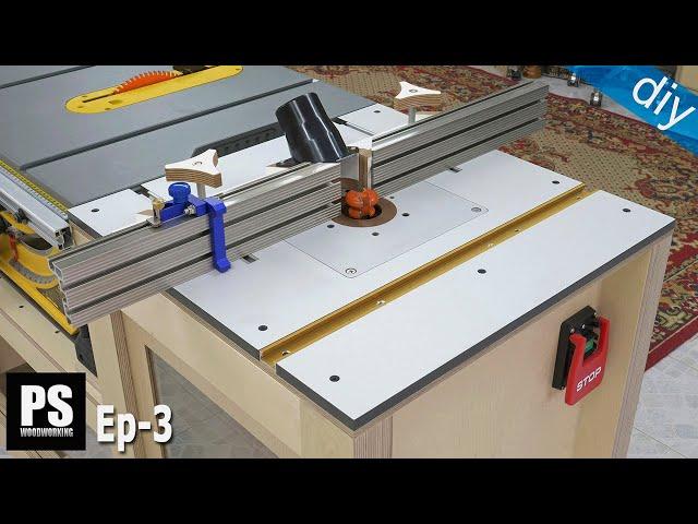 Homemade Router Table & Router Insert / Mobile Workbench EP 3