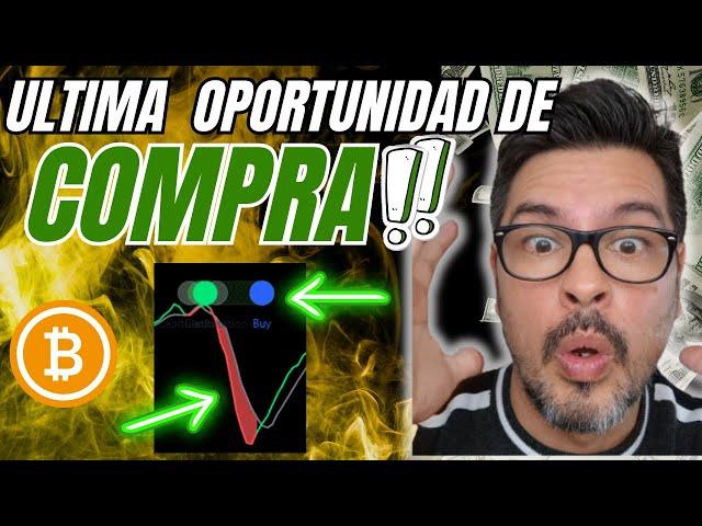 ⭕️ALERTA⭕️Se VIENE la ÚLTIMA GRAN OPORTUNIDAD de COMPRA️️ ¿¿ESTAS PREPARADO??Análisis BITCOIN hoy