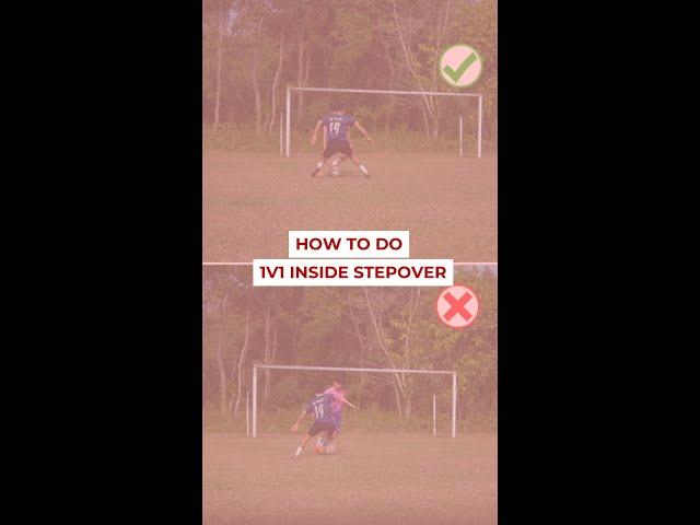 How to do 1v1 Inside Stepover ️