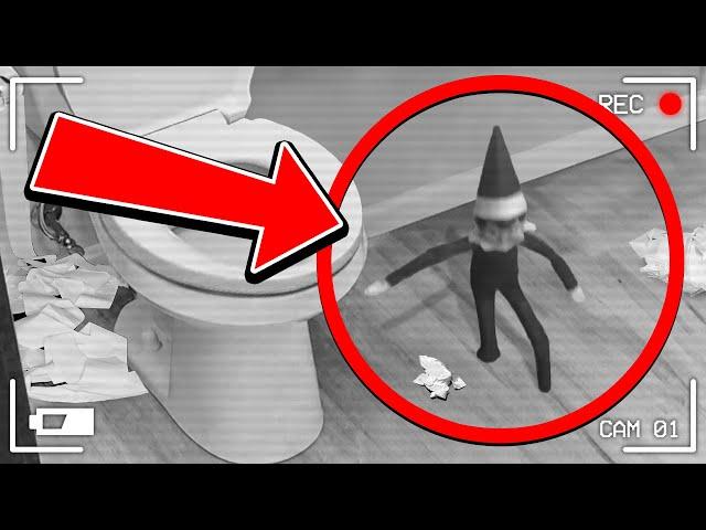 50 Times Elf on the shelf caught moving on camera Flying