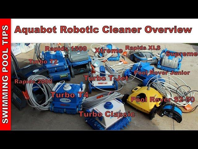 Aquabot Robotic Cleaners Overview Video