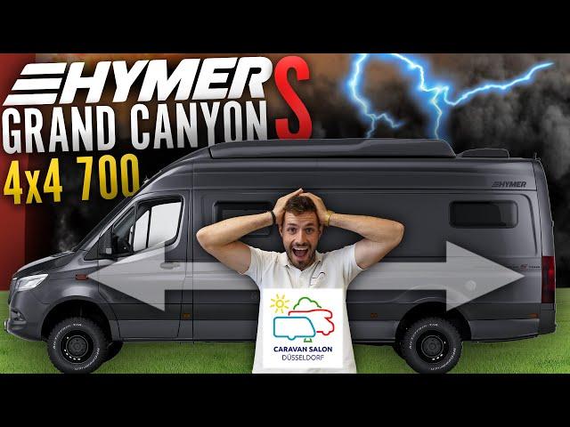 Sieben Meter Sprinter…?!  | Hymer Grand Canyon S 700 | Caravan Salon Düsseldorf