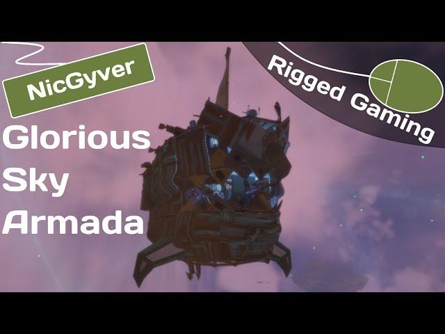 Worlds Adrift - Glorious Sky Armada (Patrol Ride Along and Is NicGyver a Traitor!?)