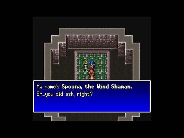 Breath of Fire II: The Fated Child - 16 Heaven Tower (Sky Tower) - turning off Fog & the Wind Shaman