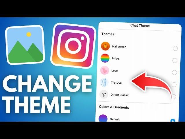 How to Change Instagram Chat Theme From Gallery 2024