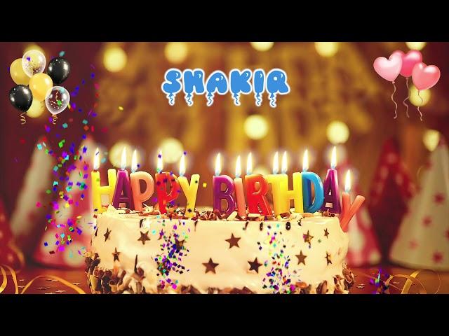 SHAKIR Happy Birthday Song – Happy Birthday to You