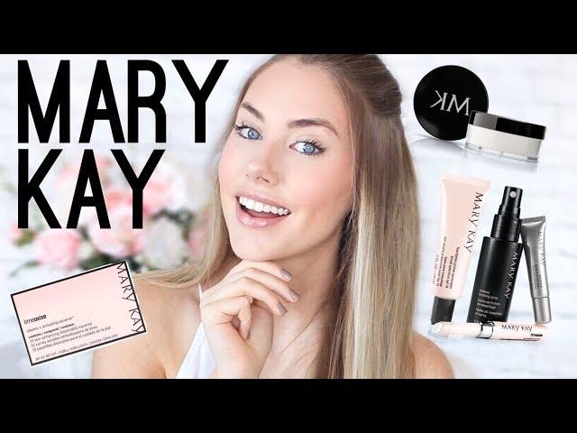 TRYING MARY KAY SKINCARE & MAKEUP!