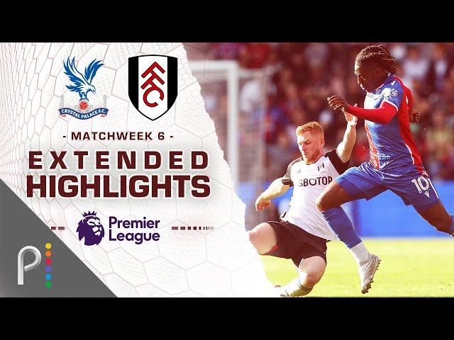 Crystal Palace v. Fulham | PREMIER LEAGUE HIGHLIGHTS | 9/23/2023 | NBC Sports