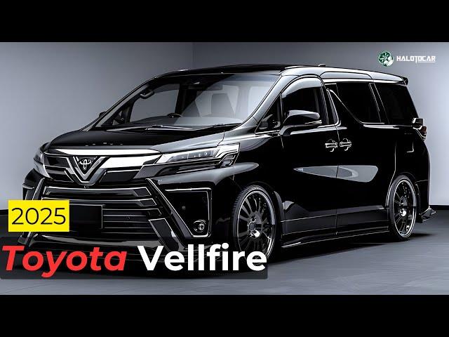 Amaze! New 2025 Toyota Vellfire Launched! - Luxury Redefined in the Ultimate Minivan!