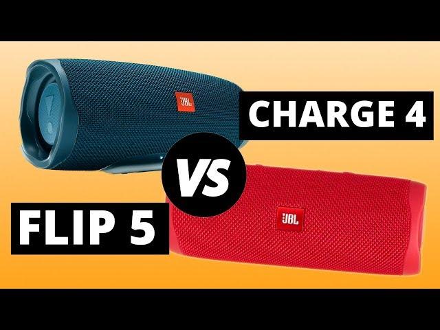 Comparative  JBL Flip 5 vs JBL Charge 4 