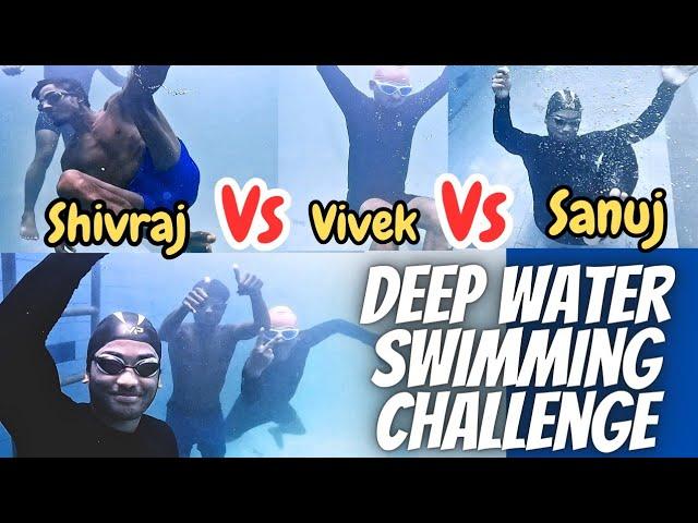 Ultimate Deep Underwater Swimming Challenge, Swimming Tips with Vlogging, Swimming Tips for Beginner